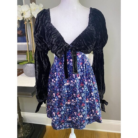 Tularosa Carmella Mini Dress Carmella Floral Womens Size XXS - Picture 4 of 12